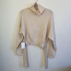 Aritzia Lorin Sweater - small - heather birch - never worn